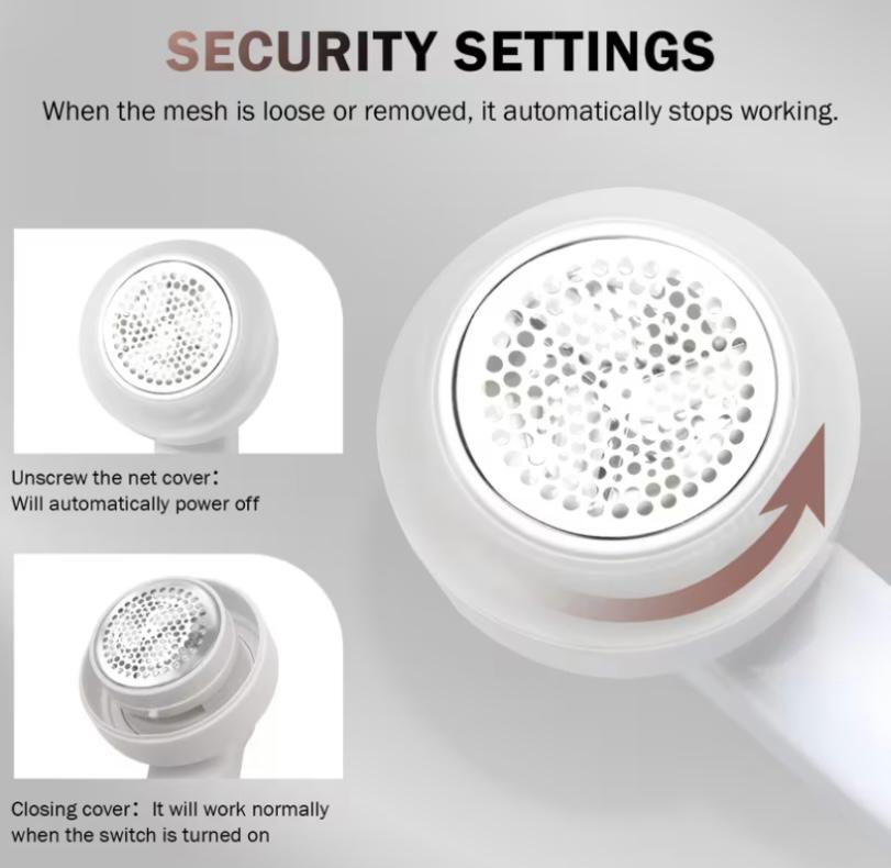 Rechargeable Electric Lint Remover .