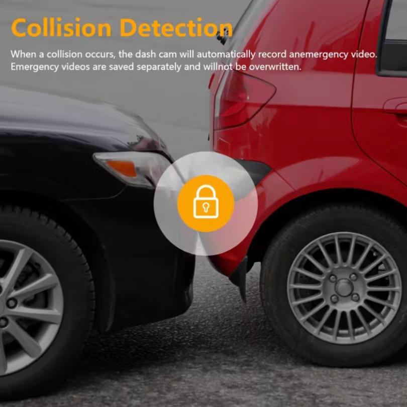 Dual Front and Inside Car Dash Camera