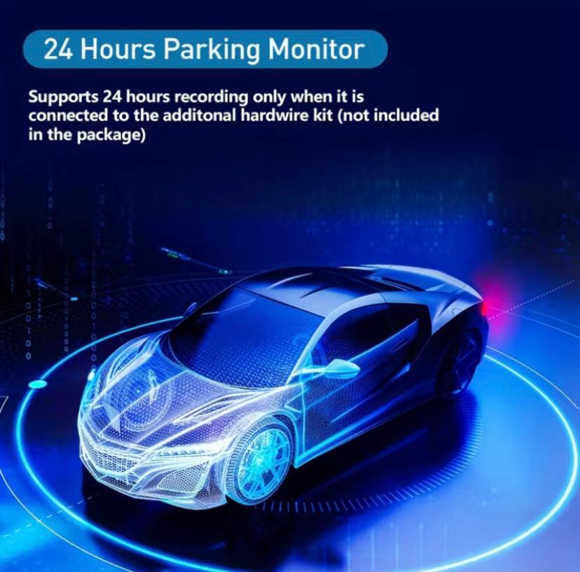 Dual Front and Inside Car Dash Camera